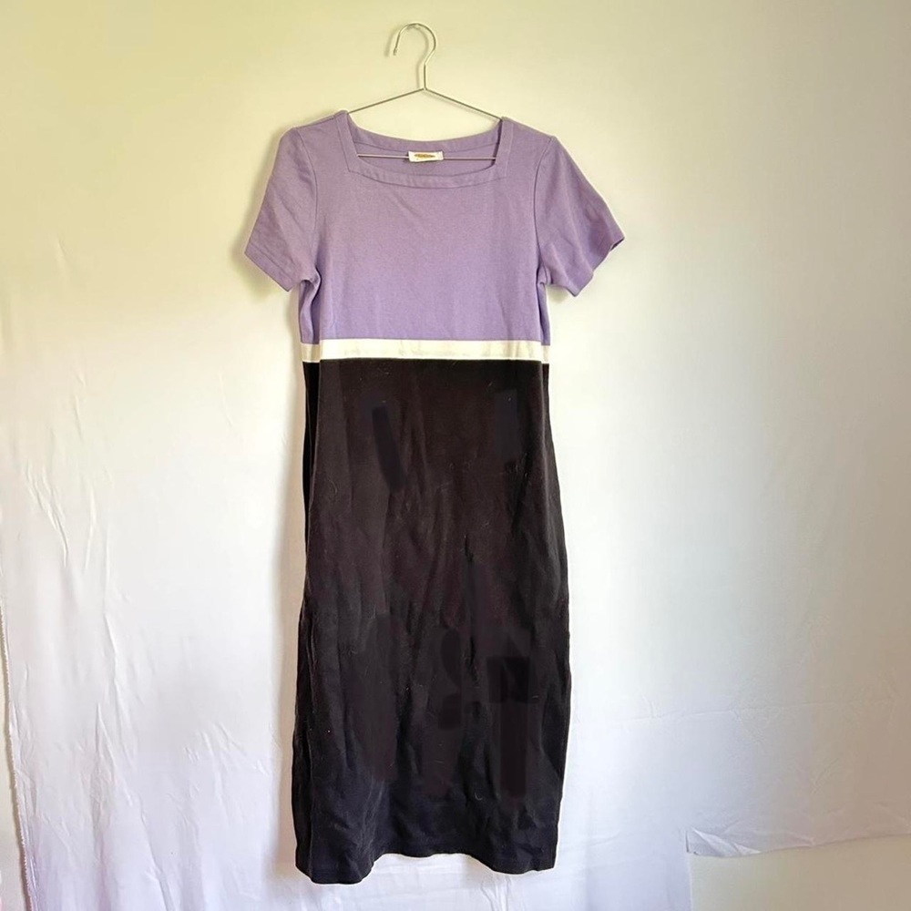 Vintage color lock dress